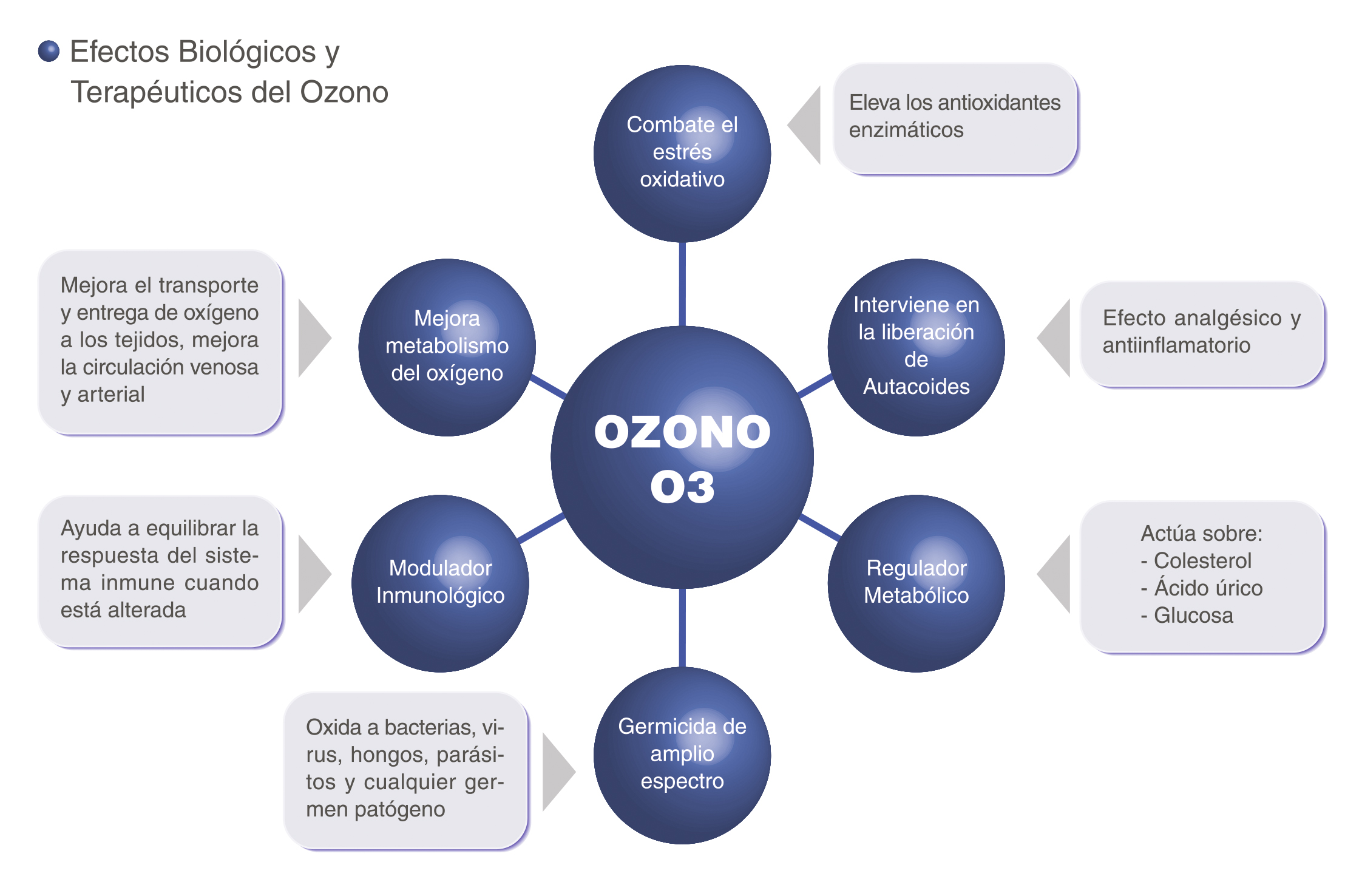 Ozonoterapia Efectos biológicos 