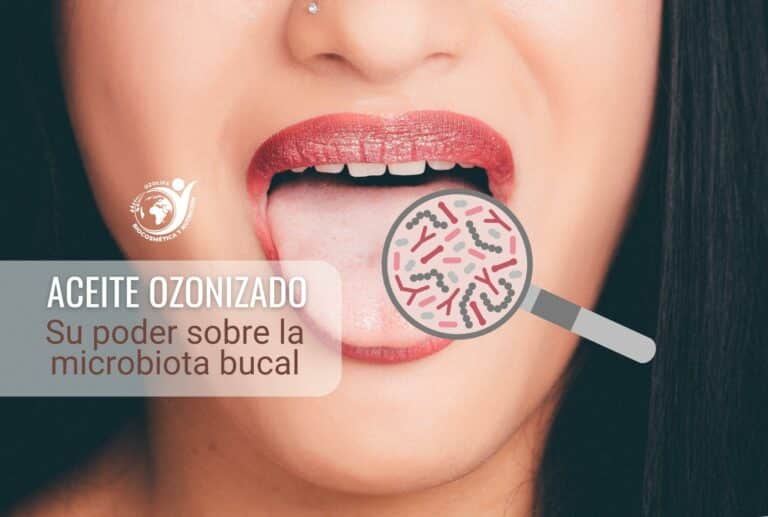 aceite ozonizado microbiota bucal